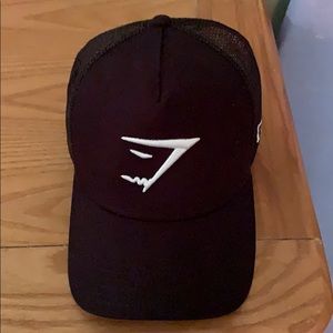 Navy gymshark SnapBack hat